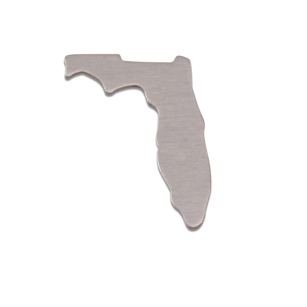 Metal Stamping Blanks Aluminum Florida State Blank, 18g
